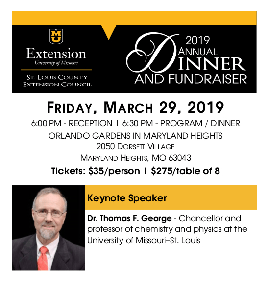 2019 St Louis Extension Council Annual Dinner And Fundraiser St